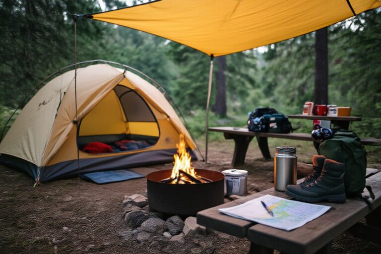 How to Stay Safe While Camping Outdoors?